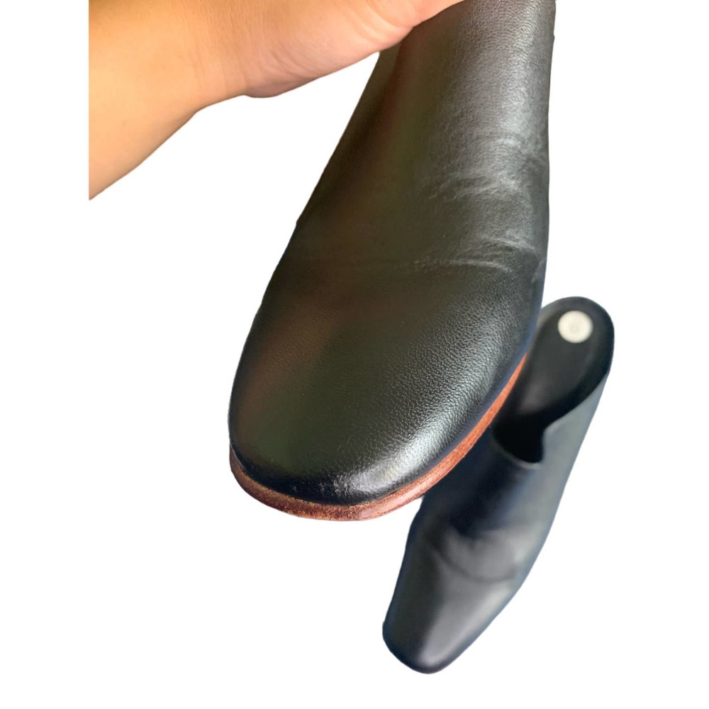 Rachel Comey Scarpa Leather Mules in Polished Black - Picture 6 of 14